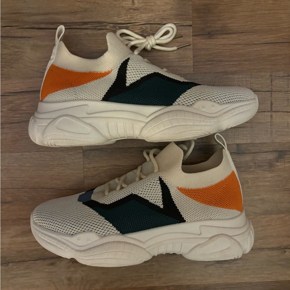 Shein Women Colorblock Lace-Up Front Chunky Sneakers Size 8 -NWOT - Picture 9 of 11